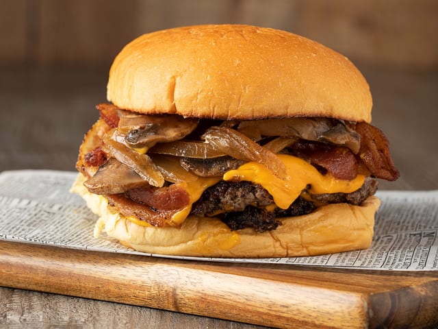 The Champ Burger.