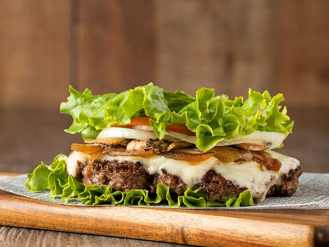 Guilt-Free Burger.