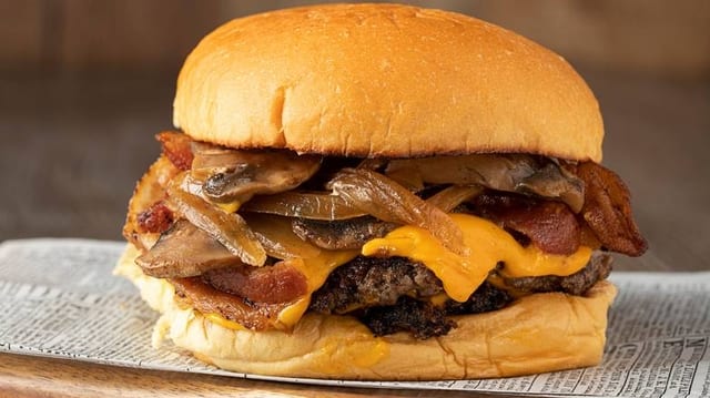 The Champ Burger.